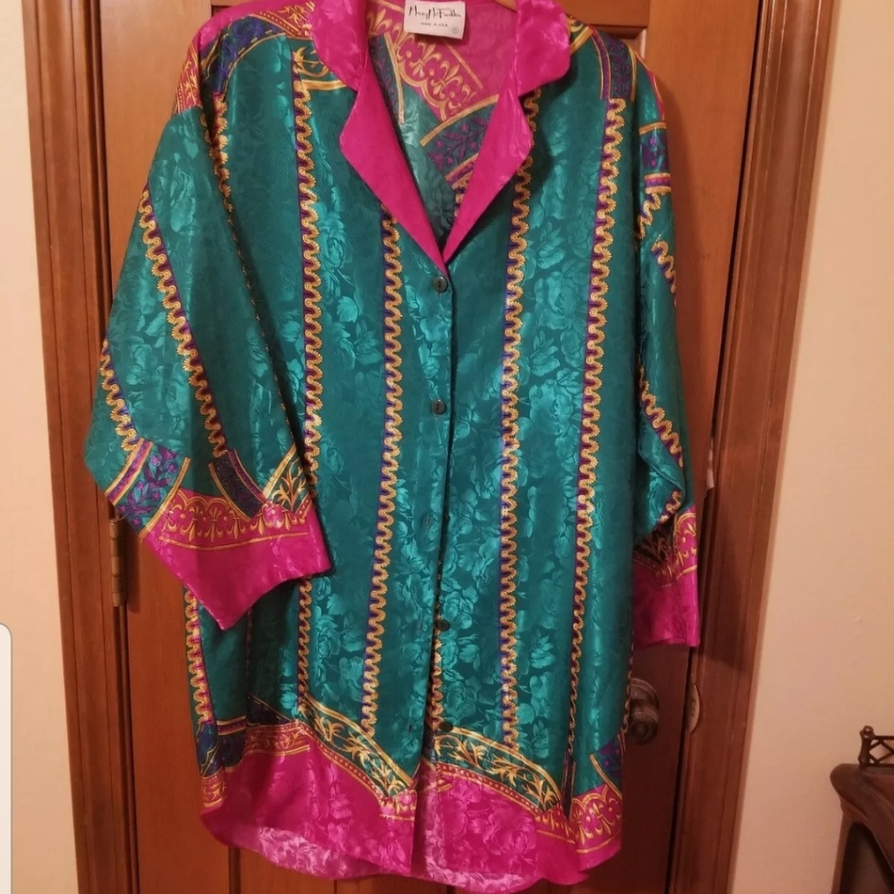 Maryl McFadden Silk Sleep Shirt